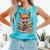 Fox Read Books Be Kind Stay Weird Reader Cute Nerd Bookworm Comfort Colors Tank Top Light Green