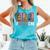 Freadom Anti Ban Books Freedom To Read Book Lover Reading Comfort Colors Tank Top Light Green