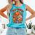 Fully Booked For Fall Books Pumpkin Autumn Thanksgiving Comfort Colors Tank Top Light Green