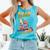 Fully Booked But I Am Ok Book Lover Reading Author Comfort Colors Tank Top Light Green