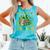 Goods Luck Read Librarian Book Patrick Days Shamrock Clover Comfort Colors Tank Top Light Green