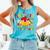 Groovy 100 Days In The Books Reading 100th Day Of School Comfort Colors Tank Top Light Green