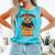 Groundhogs Prefer Books Over Winter February Comfort Colors Tank Top Light Green
