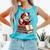 Guinea Pig Reading Books Matching Bookworm Readers Librarian Comfort Colors Tank Top Light Green