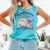 Happiness Is Coffee And a Good Book Women Love Reading Book Comfort Colors Tank Top Light Green