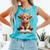 Highland Cow Reading Book Bookworm Comfort Colors Tank Top Light Green Highland Cow Reading Book Bookworm Comfort Colors Tank Top Light Green