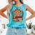Highland Cow Reading Book Graphic Cow With Book Floral Comfort Colors Tank Top Light Green Highland Cow Reading Book Graphic Cow With Book Floral Comfort Colors Tank Top Light Green