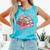My Holidays Are All Booked Christmas Reading Books Bookish Comfort Colors Tank Top Light Green