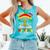 Honoring Past Inspiring Future History Month Book Tree Comfort Colors Tank Top Light Green