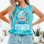 Introverted Book Club Reading Lover Cow Comfort Colors Tank Top Light Green