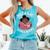 Just A Girl Who Loves Books Cute African American Afro Comfort Colors Tank Top Light Green Just A Girl Who Loves Books Cute African American Afro Comfort Colors Tank Top Light Green