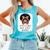 Just a Girl Who Loves Books Messy Bun Black Women Reading Comfort Colors Tank Top Light Green Just a Girl Who Loves Books Messy Bun Black Women Reading Comfort Colors Tank Top Light Green