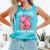 Just A Girl Who Loves Dragons And Books Dragon Reading Lover Comfort Colors Tank Top Light Green
