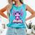 Kawaii Axolotl Cute Axolotls Reading Book Comfort Colors Tank Top Light Green