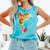 And Into The Library She Goes Book Lover Reading Bookworm Comfort Colors Tank Top Light Green