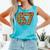 Literary 67 Bookshelf Six Seven Reading Meme Comfort Colors Tank Top Light Green