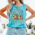 A New Chapter Begins Retired 2025 Books Flowers Comfort Colors Tank Top Light Green
