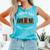 No Shelf Control Read Reading Book Librarian Men Women Kids Comfort Colors Tank Top Light Green