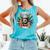 North Pole Book Club Books Reading Mug Gingerbread Comfort Colors Tank Top Light Green