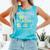 Nothing Beats Reading Book Librarian Across America Kids Comfort Colors Tank Top Light Green
