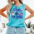 Plan For Today Coffee Yarn Books Sewing Knitter Knitting Comfort Colors Tank Top Light Green