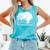 Polar Bear Reading Book Pajama Sleep Comfort Colors Tank Top Light Green Polar Bear Reading Book Pajama Sleep Comfort Colors Tank Top Light Green