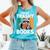 Raccoon Smutty Book Lover Spicy Romance Novels Women's Comfort Colors Tank Top Light Green