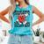 Read Your Heart Out Teacher Valentines Book Lover Comfort Colors Tank Top Light Green