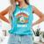Read S'More Books Cute Campfire Reading Book Lovers Comfort Colors Tank Top Light Green