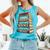 Reading Book Comfort Colors Tank Top Light Green