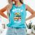 Reading Books Are My Therapy Comfort Colors Tank Top Light Green