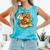 Reading Dragon Book Lover Bookworm Reader Comfort Colors Tank Top Light Green