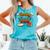 Reading Is My Favorite Sport Book Lover Comfort Colors Tank Top Light Green