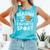 Reading Is My Favorite Sport Reading Book Lover Reader Comfort Colors Tank Top Light Green