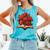 Red Roses Flowers Book Floral Comfort Colors Tank Top Light Green Red Roses Flowers Book Floral Comfort Colors Tank Top Light Green