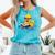 Rubber Duck Reading Book Swim Rubber Duckling Rubber Duckie Comfort Colors Tank Top Light Green