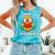Shhh I'm Reading World Book Day Costume 2026 Kids Comfort Colors Tank Top Light Green