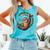 Sloth Reading a Book Lazy Sloth Bookworm Comfort Colors Tank Top Light Green