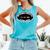 Smithsonian Institution Library 1944 Book Stamp Comfort Colors Tank Top Light Green