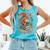 Squirrel Reading Book Lovers Fall Leaves Library Books Comfort Colors Tank Top Light Green