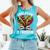 History Education Is Freedom Books Black History Premium Tri-Blend Comfort Colors Tank Top Light Green