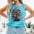 History Education Is Freedom Books Teacher Women Girls Comfort Colors Tank Top Light Green