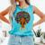History Month Afro Women Book Lover Librarian Teacher Comfort Colors Tank Top Light Green