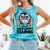 Wild About Reading Book Lover Penguin Comfort Colors Tank Top Light Green Wild About Reading Book Lover Penguin Comfort Colors Tank Top Light Green