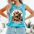 Wise Owl Reading Books Comfort Colors Tank Top Light Green Wise Owl Reading Books Comfort Colors Tank Top Light Green