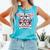 Women Read Your Heart Out Valentine's Day Teacher Book Comfort Colors Tank Top Light Green
