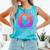 Women's With A Dreamy Far-Off Look And Her Nose Stuck In A Book Comfort Colors Tank Top Light Green