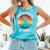 Women's Easily Distracted By Books Comfort Colors Tank Top Light Green