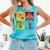 Wrestling Comic Book Wrestler Mexican Lucha Libre Mask Comfort Colors Tank Top Light Green Wrestling Comic Book Wrestler Mexican Lucha Libre Mask Comfort Colors Tank Top Light Green