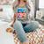 Cute Penguin Reading Book School Librarian Teacher Student Comfort Colors Tank Top Butter